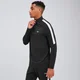 MP Tempo shirt met kwartrits voor heren - Zwart