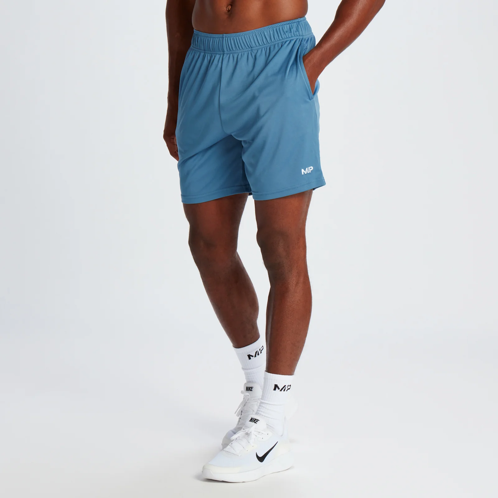 MP sportshort van jerseystof voor heren - Grafietblauw - XS Afbeelding 1