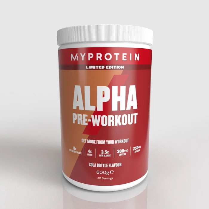 Alpha Pre-Workout - Colaflesjessmaak