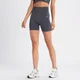 MP Shape naadloze fietsshort voor dames - Grafiet