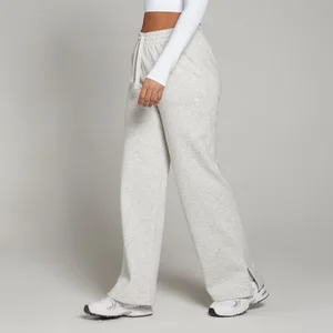 MP Basics joggingbroek met rechte pijpen voor dames - Gemêleerd lichtgrijs - Size XXS