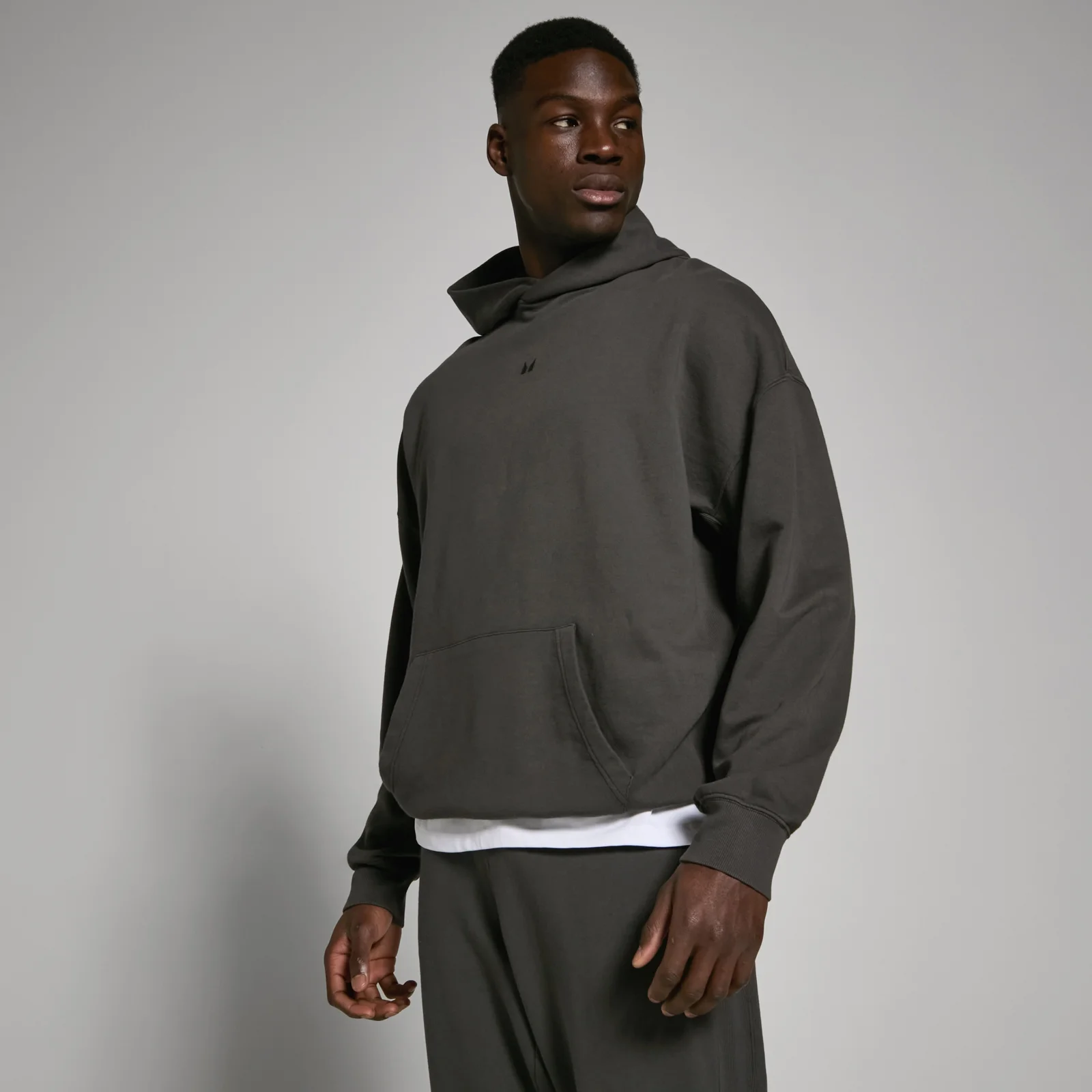 MP Tempo hoodie met verwassen afwerking voor heren - Verwassen zwart - XS Afbeelding 1