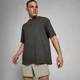 MP Tempo oversized T-shirt met verwassen afwerking voor heren - Verwassen zwart