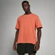 MP Tempo oversized T-shirt met verwassen afwerking voor heren - Verwassen baksteenrood