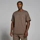 MP Lifestyle stevig en oversized T-Shirt voor heren - Lichtbruin