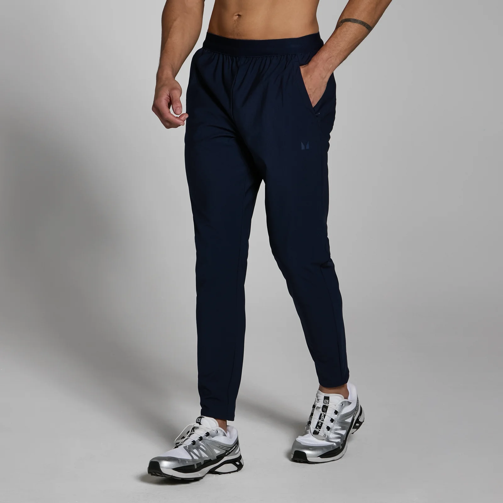 MP Lifestyle geweven joggingbroek voor heren - Donkermarineblauw - XS Afbeelding 1