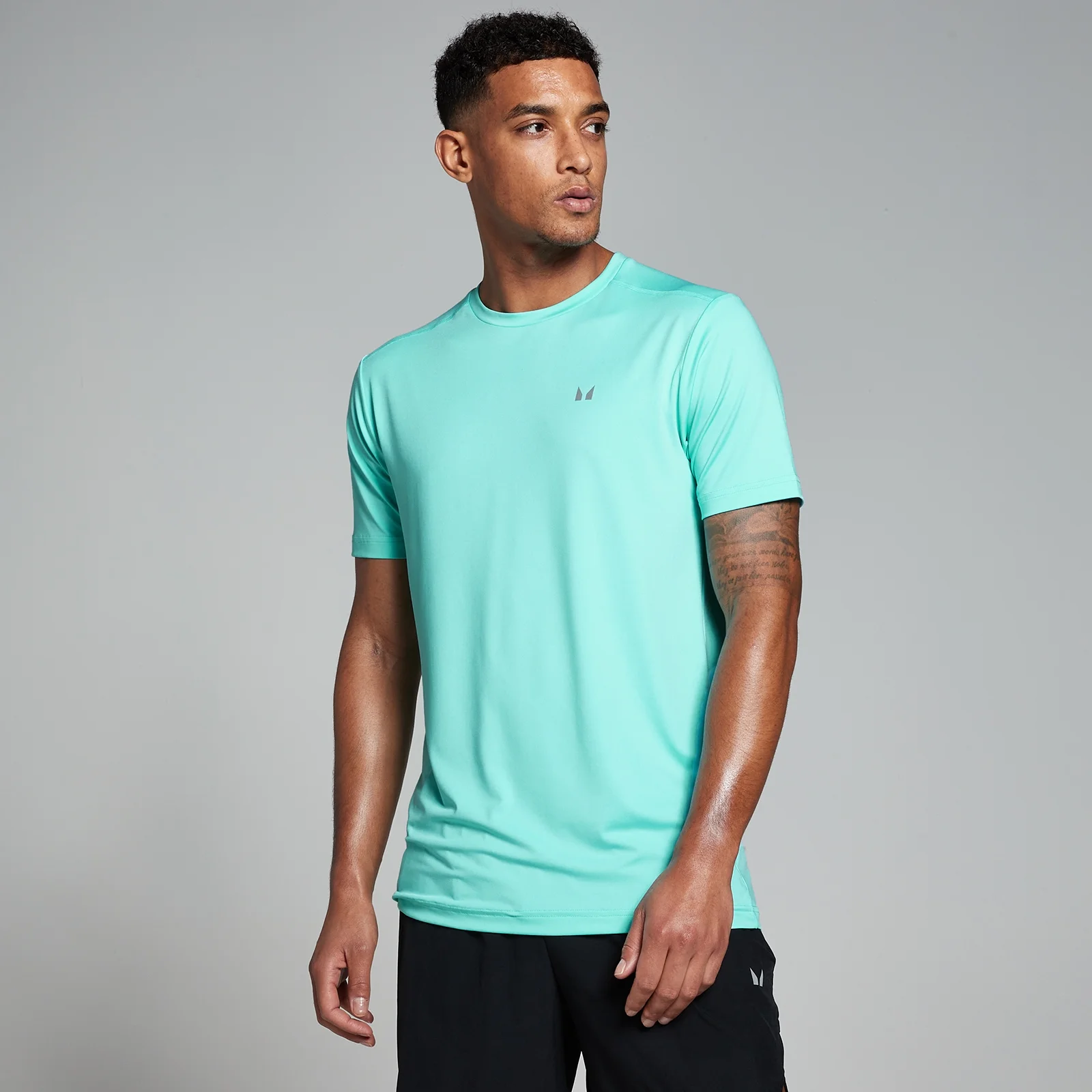 MP Velocity T-shirt met korte mouwen voor heren - Turkoois - XS Afbeelding 1