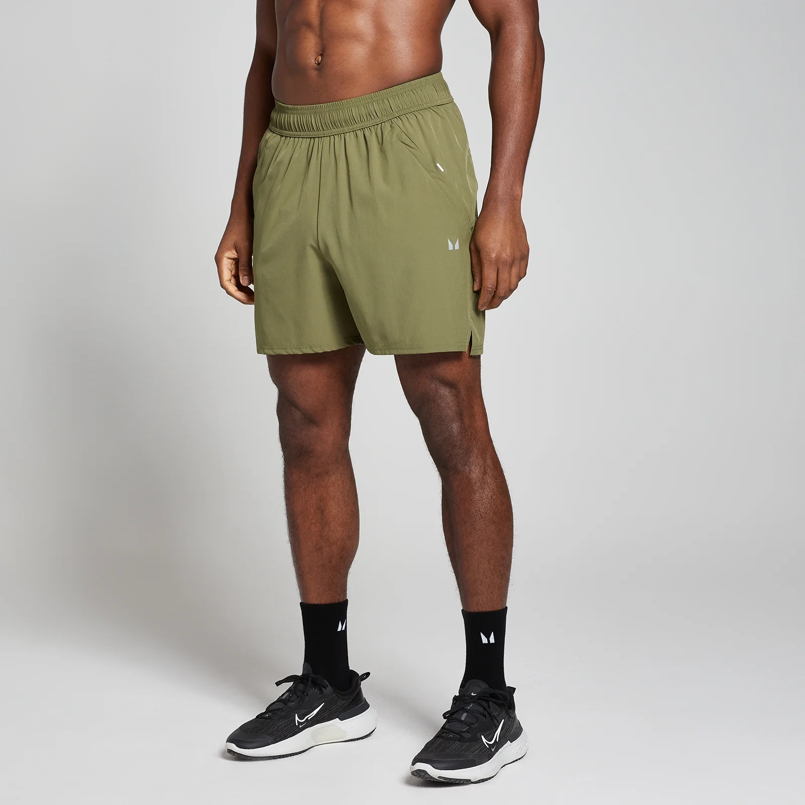 MP Velocity herenshort met binnenbeenlengte van 13 cm - Kaki - XS Afbeelding 1
