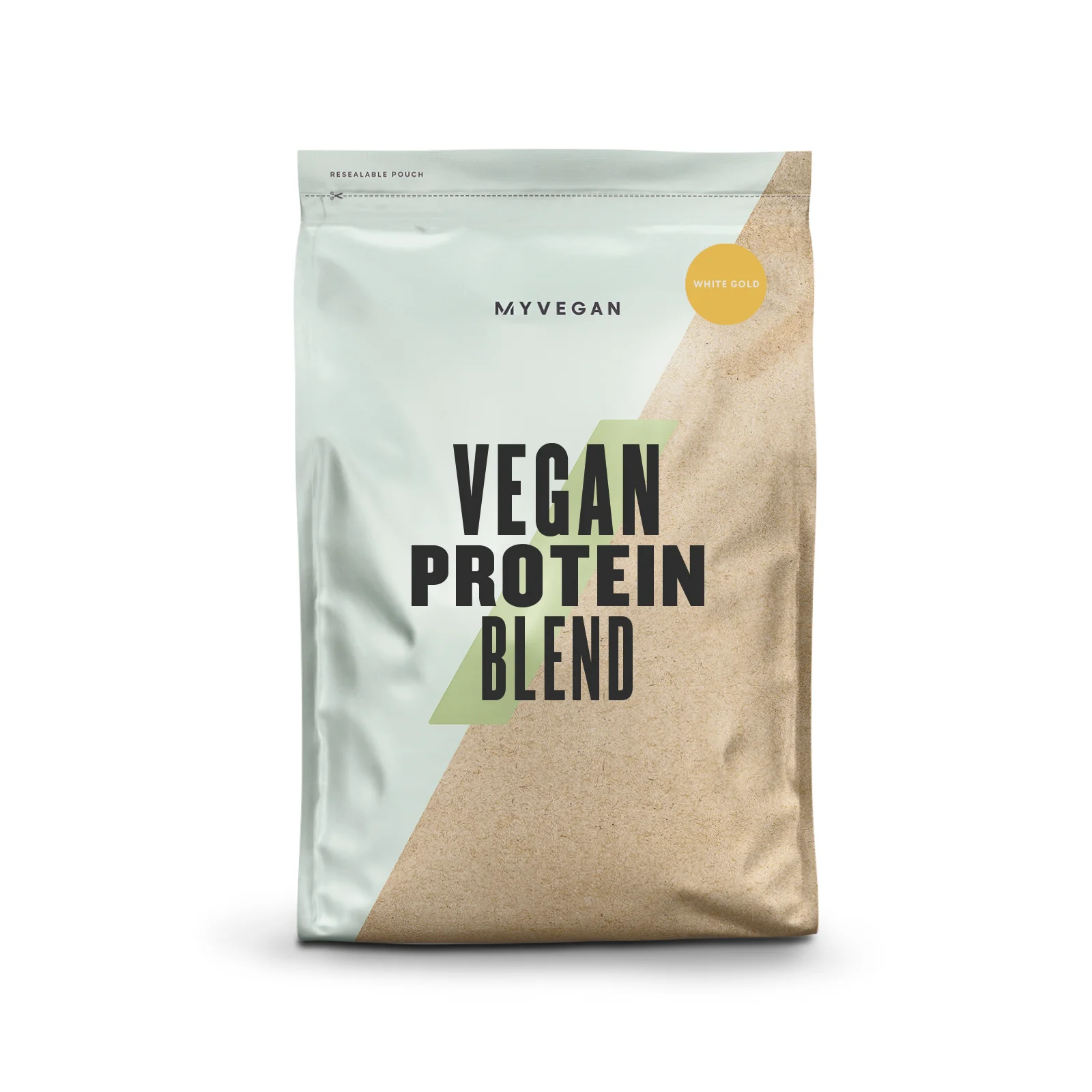 Vegan Protein Blend – Smaak 'witgoud' - 1kg - Wit Goud Afbeelding 1