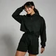 MP Lifestyle stevige gecropte hoodie voor dames - Zwart