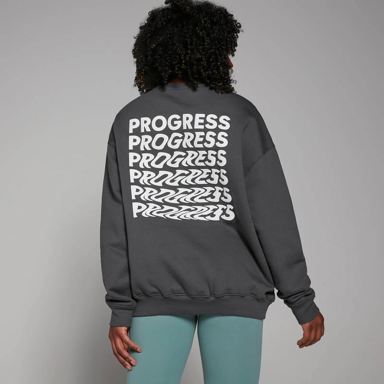 MP Tempo Progress sweatshirt voor dames - Donker schaduwgrijs - XS Afbeelding 1