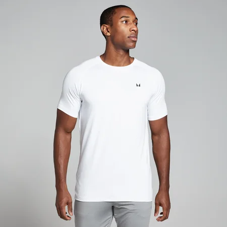 MP trainingsshirt met korte mouwen voor heren - Wit