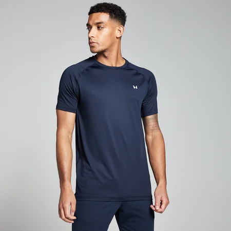 MP trainingsshirt met korte mouwen voor heren - Marineblauw