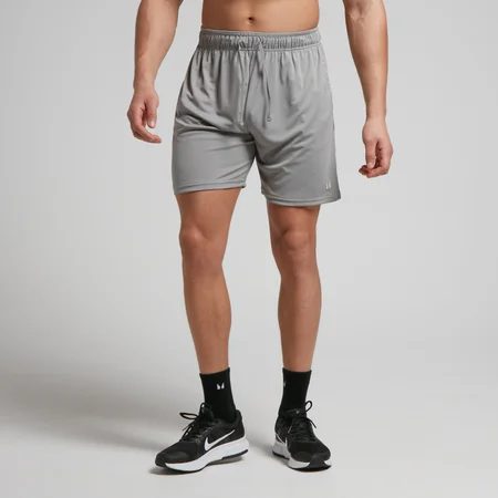 MP lichtgewicht 7" trainingsshort voor heren - Stormgrijs