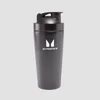 Myprotein shaker van gerecycled metaal - Zwart