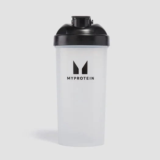 Myprotein plastic shaker - Transparant/Zwart