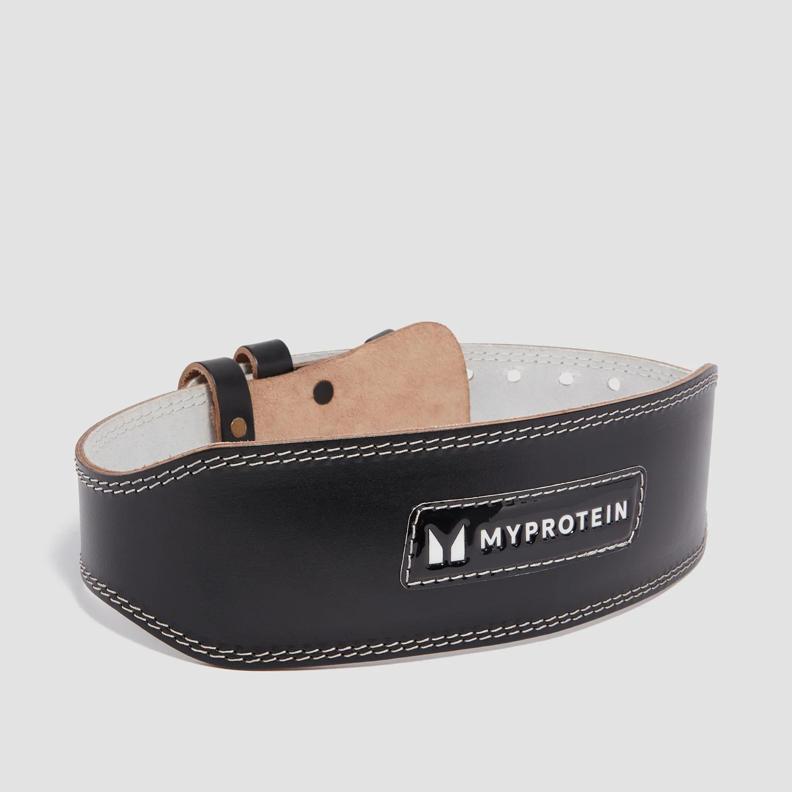 Myprotein lederen halterriem - Zwart - Small (23-32 Inch) Afbeelding 1