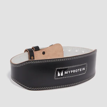 Myprotein lederen halterriem - Zwart