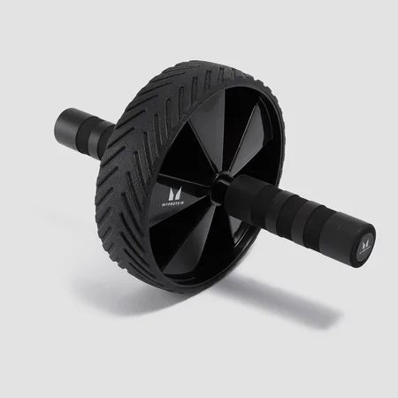 Myprotein set met buikspierroller en mat - Zwart