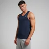 MP Rest Day hemd met halternek voor heren - Marineblauw