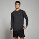 MP Performance shirt met lange mouwen voor heren - Gemêleerd zwart
