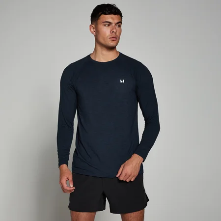 MP Performance shirt met lange mouwen voor heren - Gemêleerd marineblauw