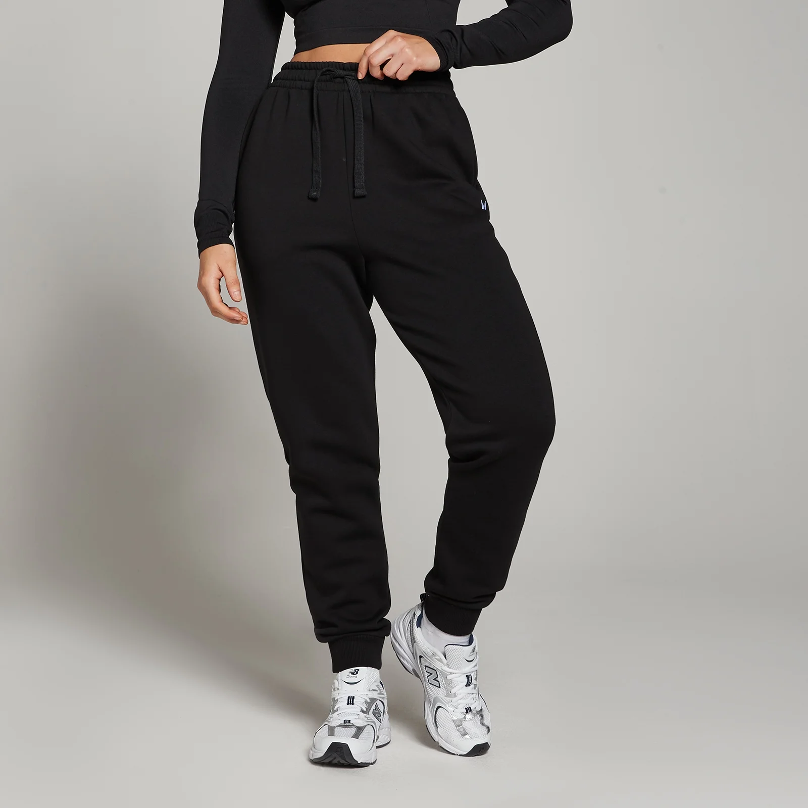 MP Basics joggingbroek met standaardpasvorm voor dames - Zwart - XXS Afbeelding 1