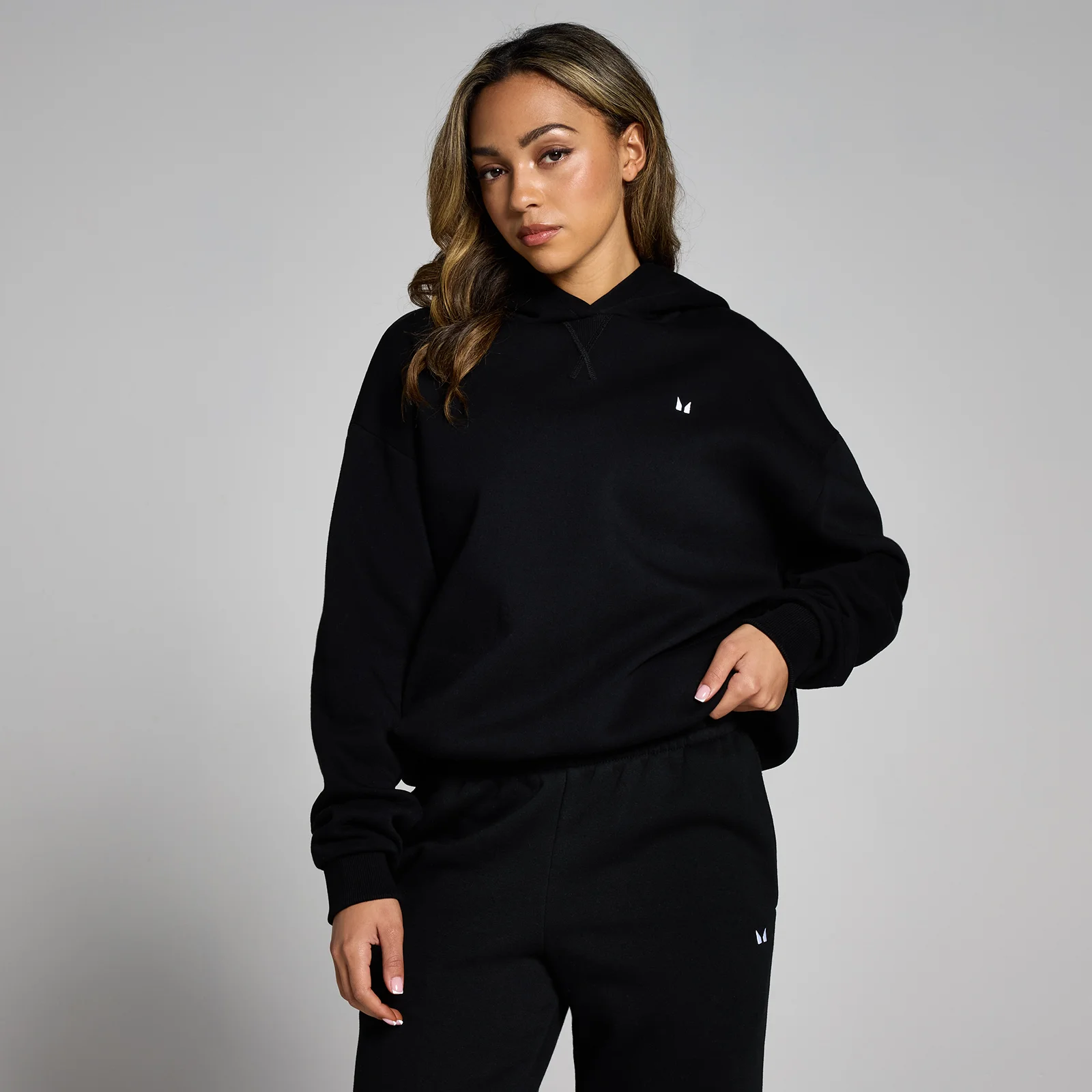 MP Basics oversized hoodie voor dames - Zwart - XXS Afbeelding 1