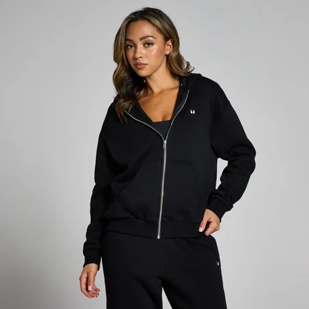MP Basics hoodie met rits voor dames - Zwart