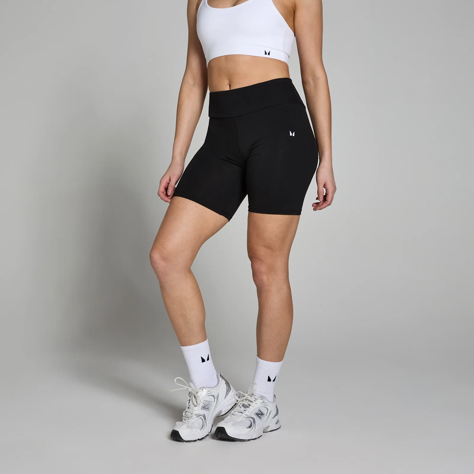 MP Basics fietsshort voor dames - Zwart - XXS Afbeelding 1