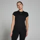 MP Basics T-shirt met nauwsluitende pasvorm en korte mouwen voor dames - Zwart