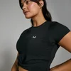 MP Power croptop met korte mouwen - Zwart