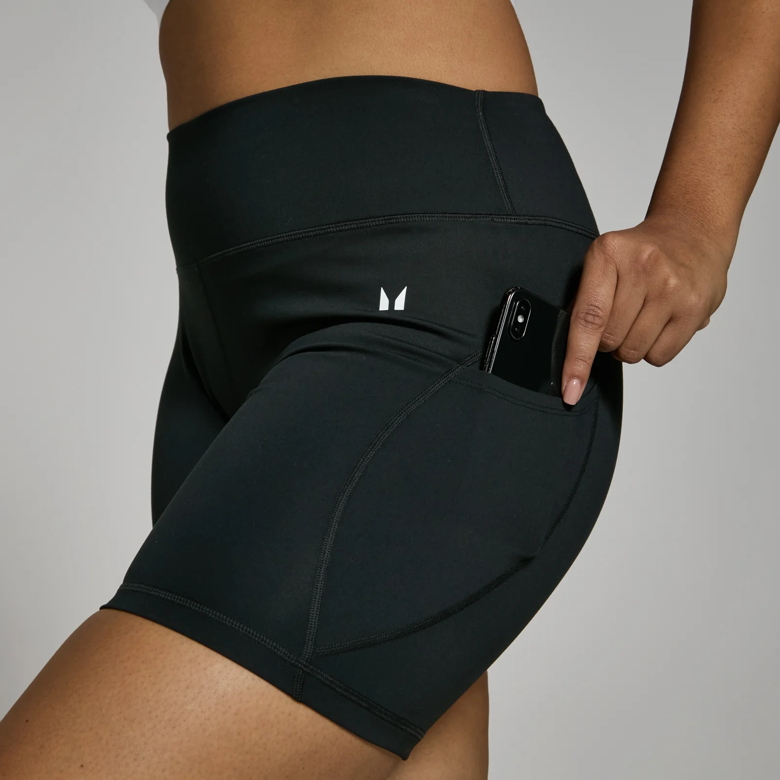 MP Power fietsshort voor dames - Zwart - M Afbeelding 1
