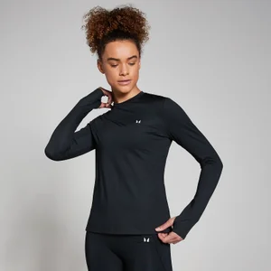 MP Training shirt met lange mouwen voor dames - Zwart - Size XXS
