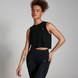 MP Training gecropt hemd voor dames - Zwart - Size XL