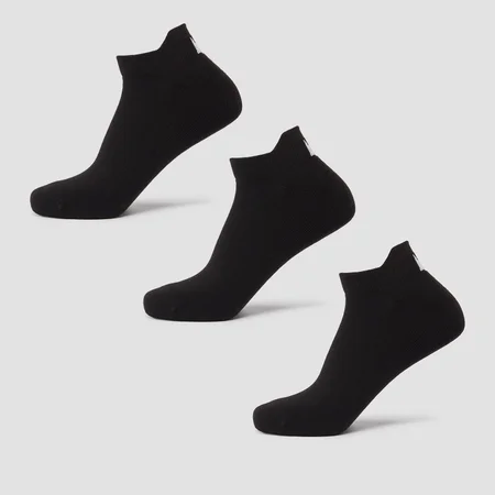 MP unisex trainingssokken (verpakking met drie stuks) - Zwart