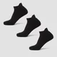 MP unisex trainingssokken (verpakking met drie stuks) - Zwart