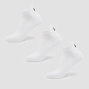 MP unisex trainingssokken (verpakking met drie stuks) Wit - Size UK 6-8