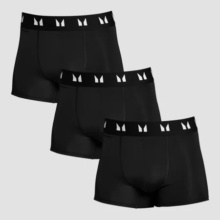 MP Technical boxershorts voor heren (3 stuks) - Zwart
