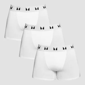 MP boxershort voor heren - Wit (3 stuks) - Size XS