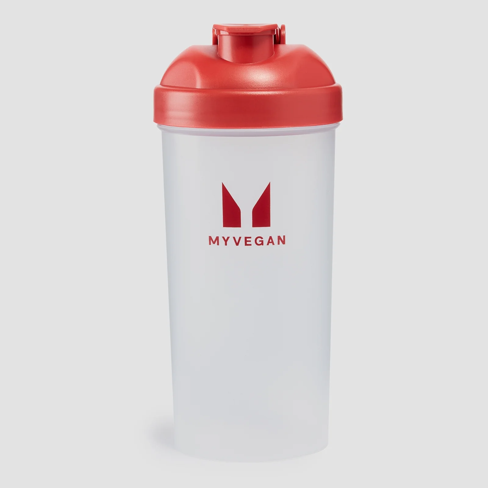 Myvegan Plastic Shaker Bottle - Burgundy - 600ml Afbeelding 1