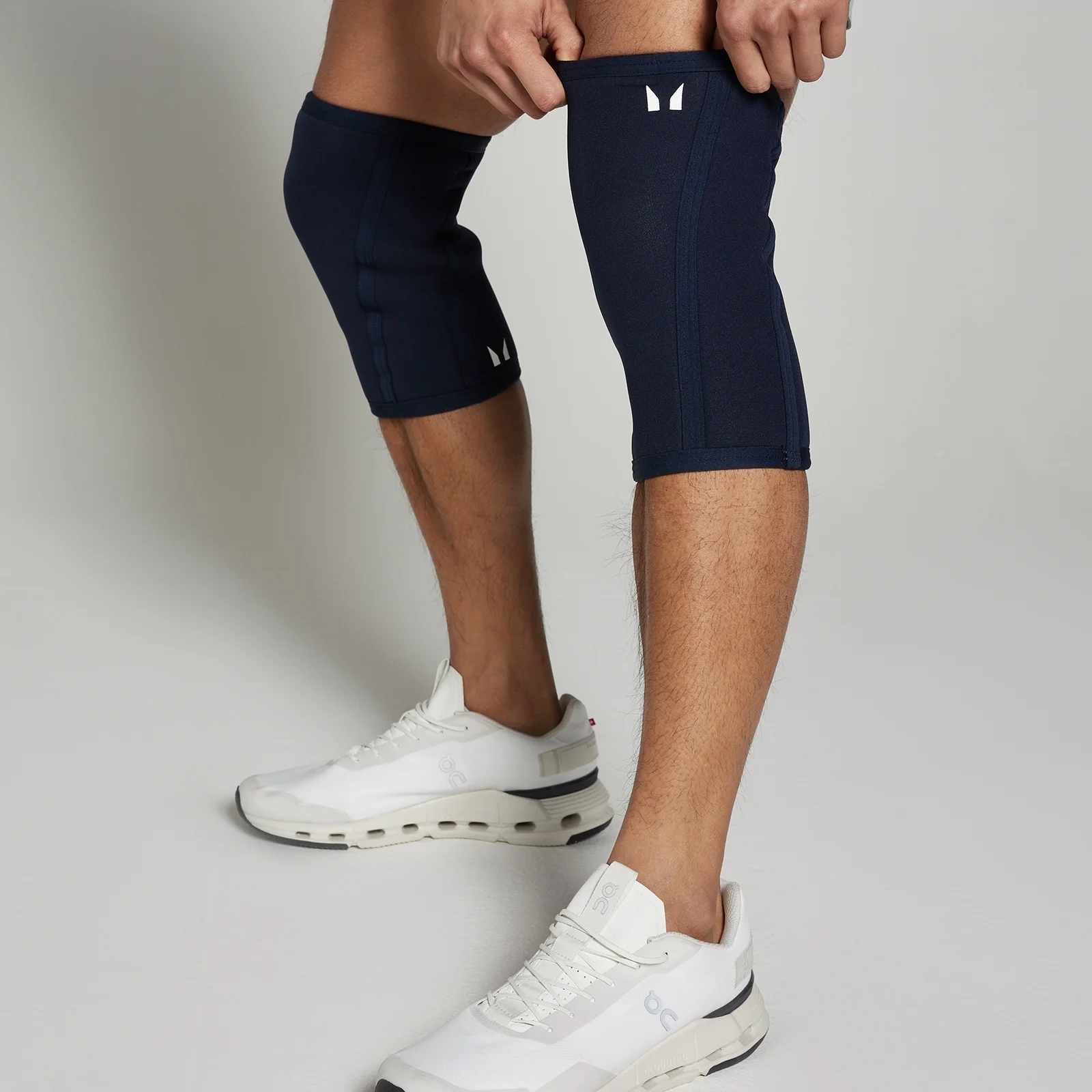 MP Unisex Paar Trainingskniebeschermers - Marineblauw - XS Afbeelding 1