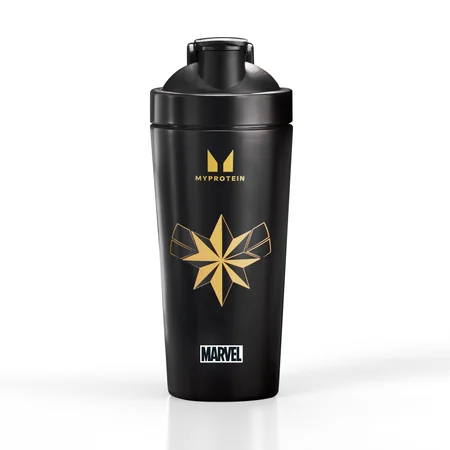 Metalen Captain Marvel shaker