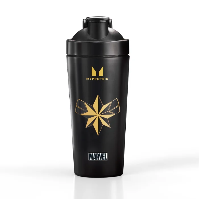 Metalen Captain Marvel shaker
