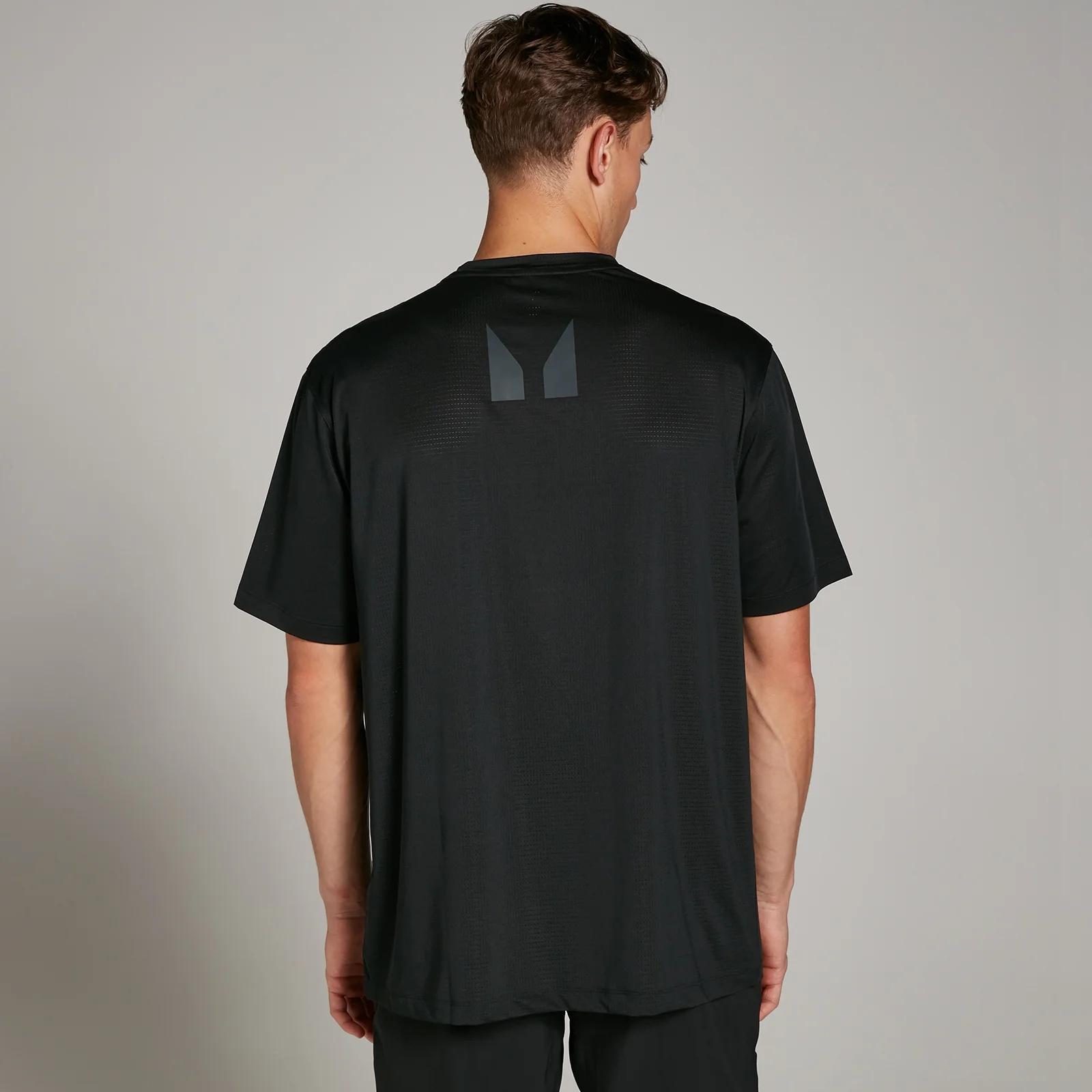 MP Tempo oversized trainingshirt van mesh voor heren - Zwart - XS Afbeelding 1