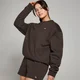 MP Basic oversized sweatshirt voor dames - Koffiebruin