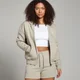 MP Basic oversized hoodie met rits voor dames - Mistgrijs