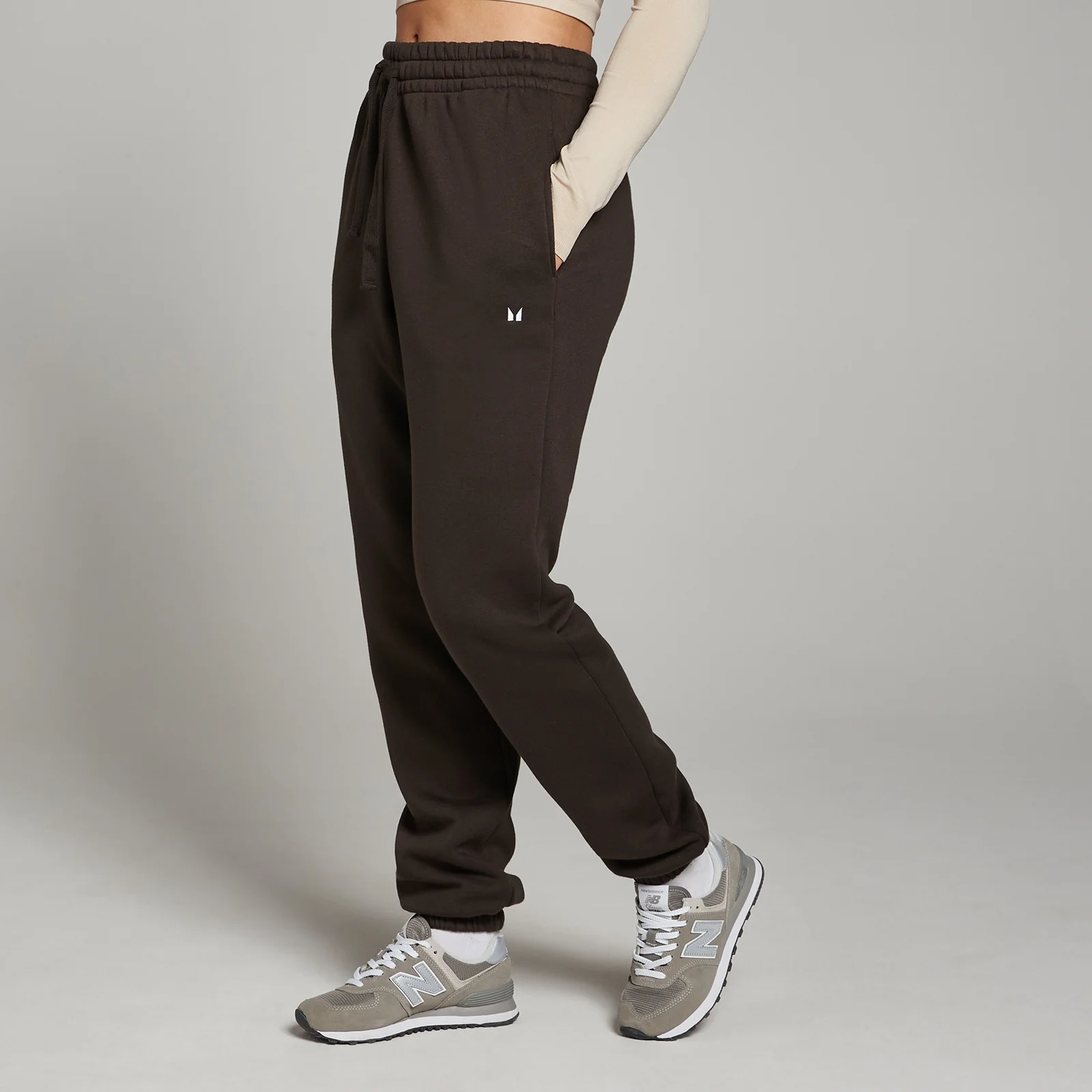 MP Basic joggingbroek voor dames - Koffiebruin - M Afbeelding 1