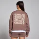 MP Tempo Chill Out Graphic oversized sweatshirt voor dames - Hazelnootbruin