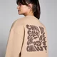 MP Tempo Chill Out Graphic oversized sweatshirt voor dames - Roomwit